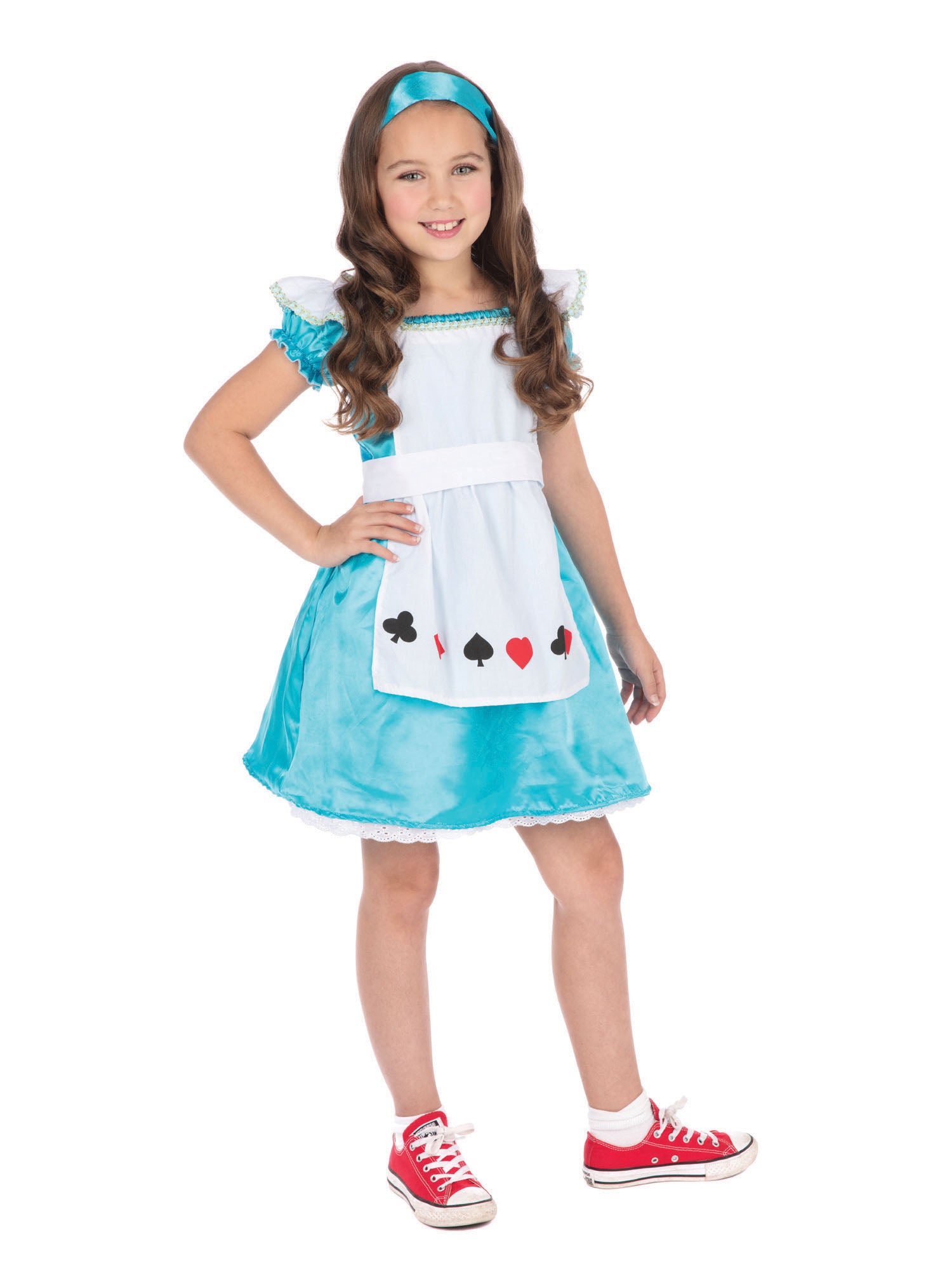 Alice in Wonderland Blue Dress Childrens Costume 1