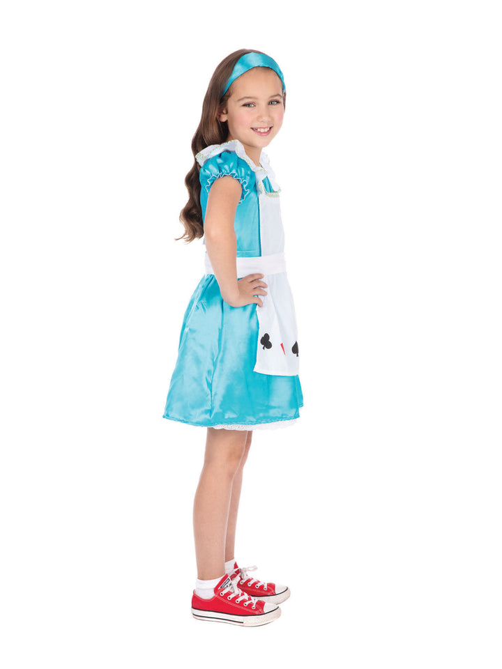 Alice in Wonderland Blue Dress Childrens Costume