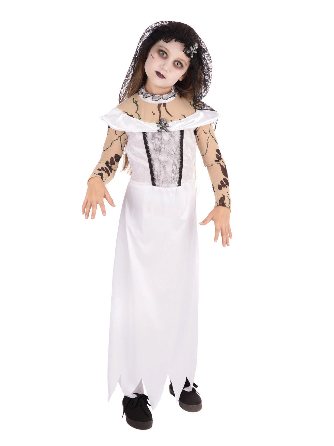 Zombie Bride Childrens Costume