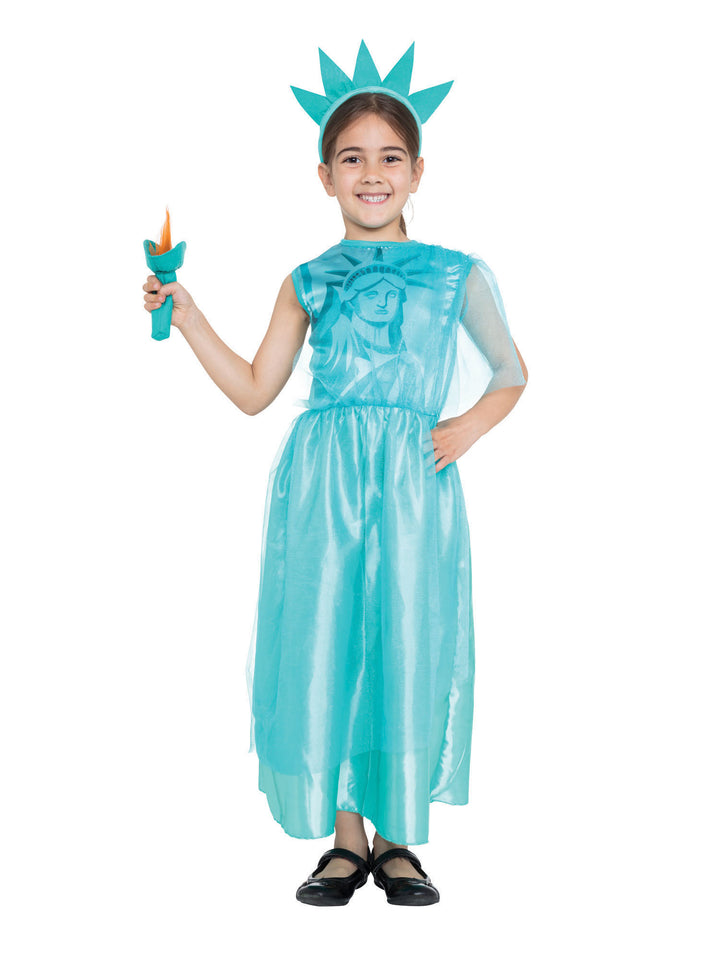 Statue of Liberty Girl Costume Dress