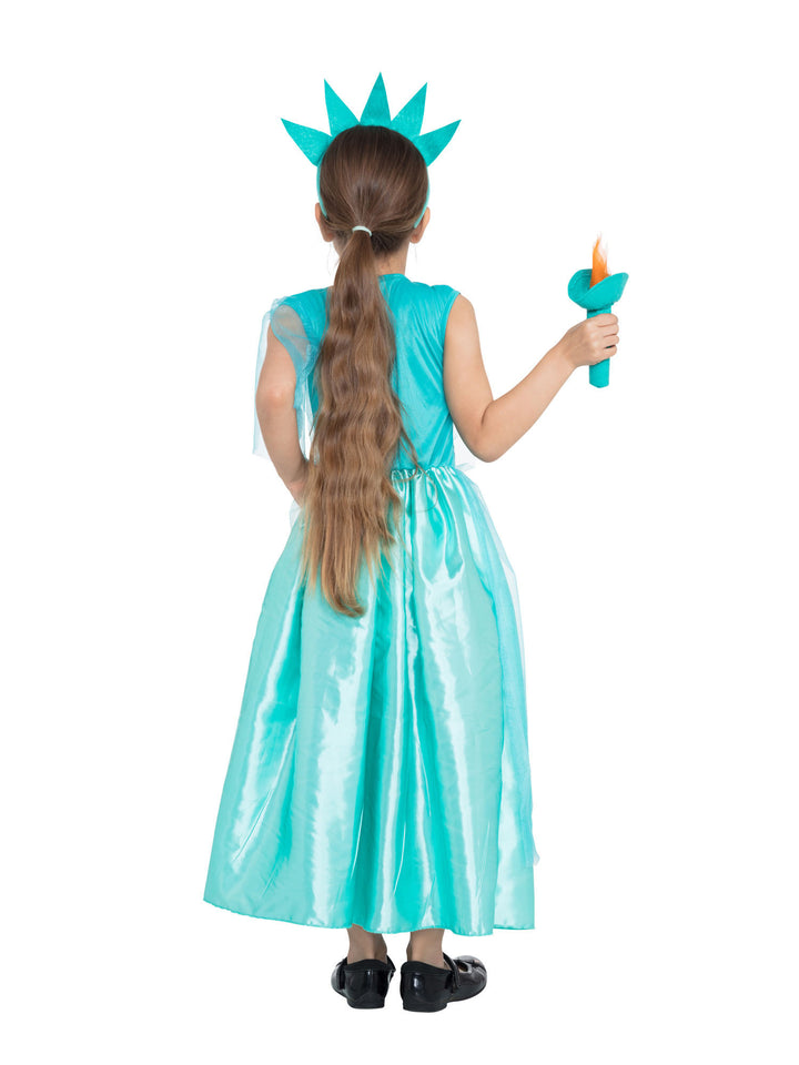 Statue of Liberty Girl Costume Dress