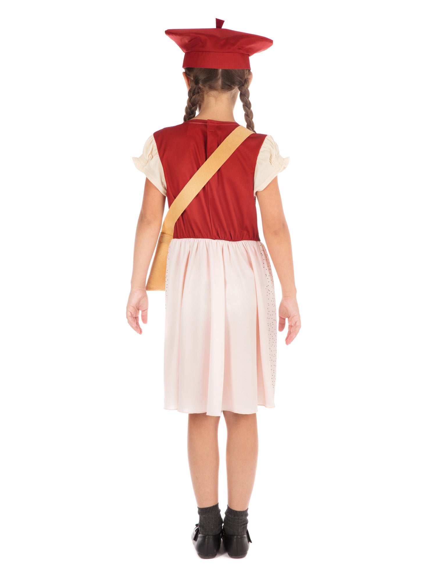 Evacuee Schoolgirl Childrens Costume 2