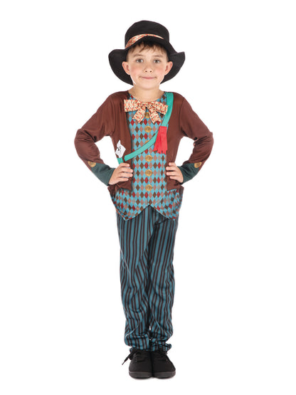Mad Hatter Boy Childrens Costume 3