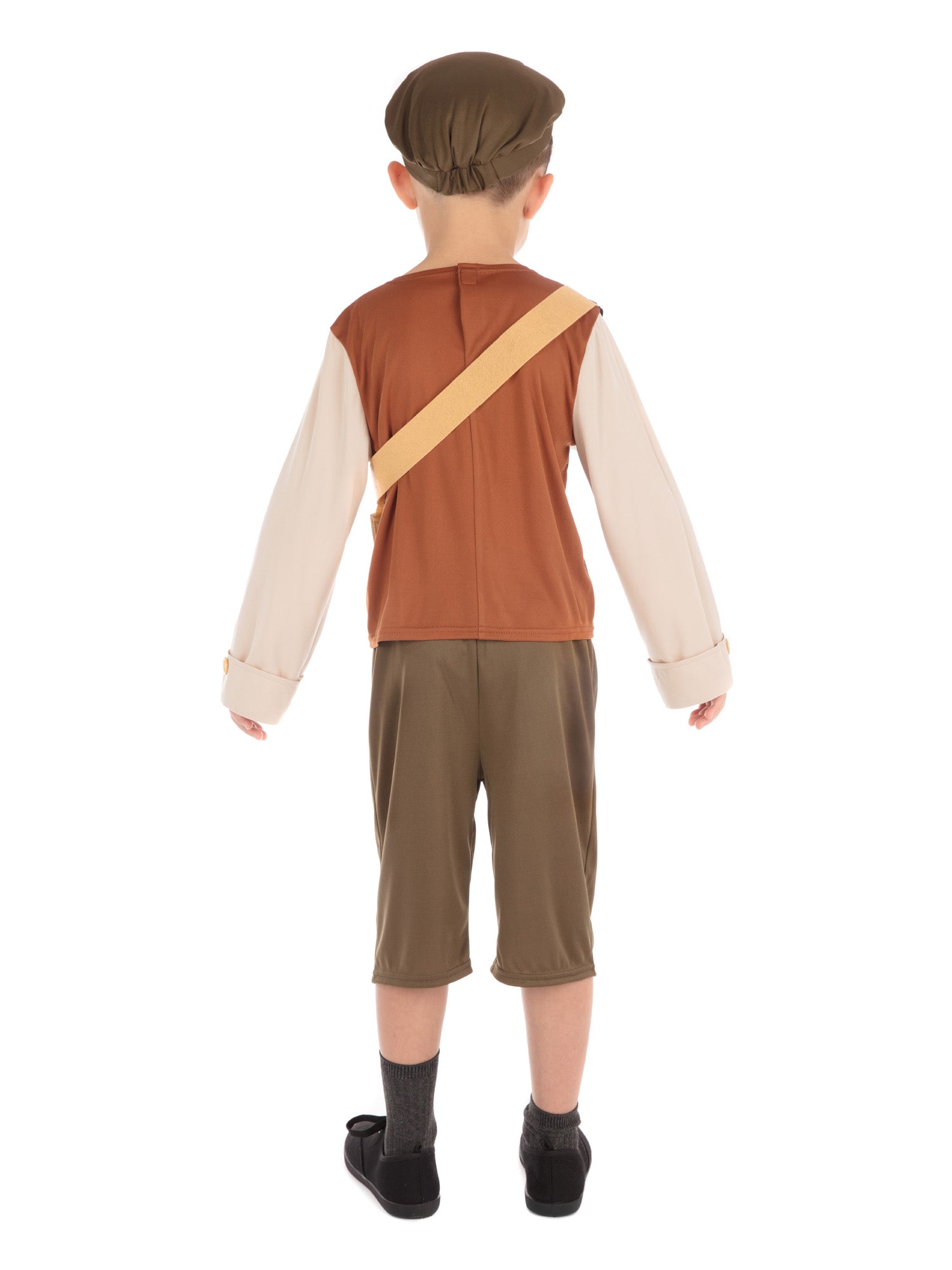 Evacuee Schoolboy Childrens Costume 2
