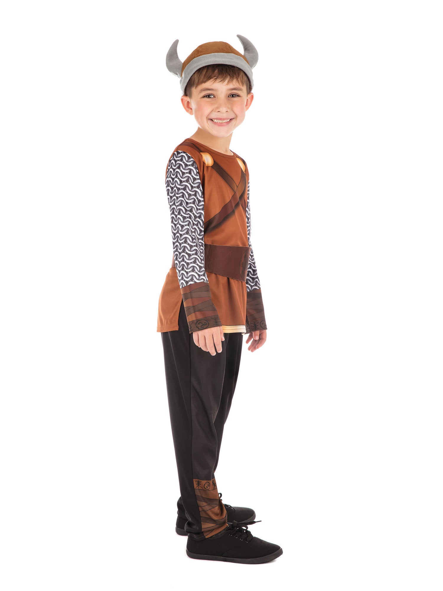 Viking Boy Costume Childrens Scandinavian Warrior 2