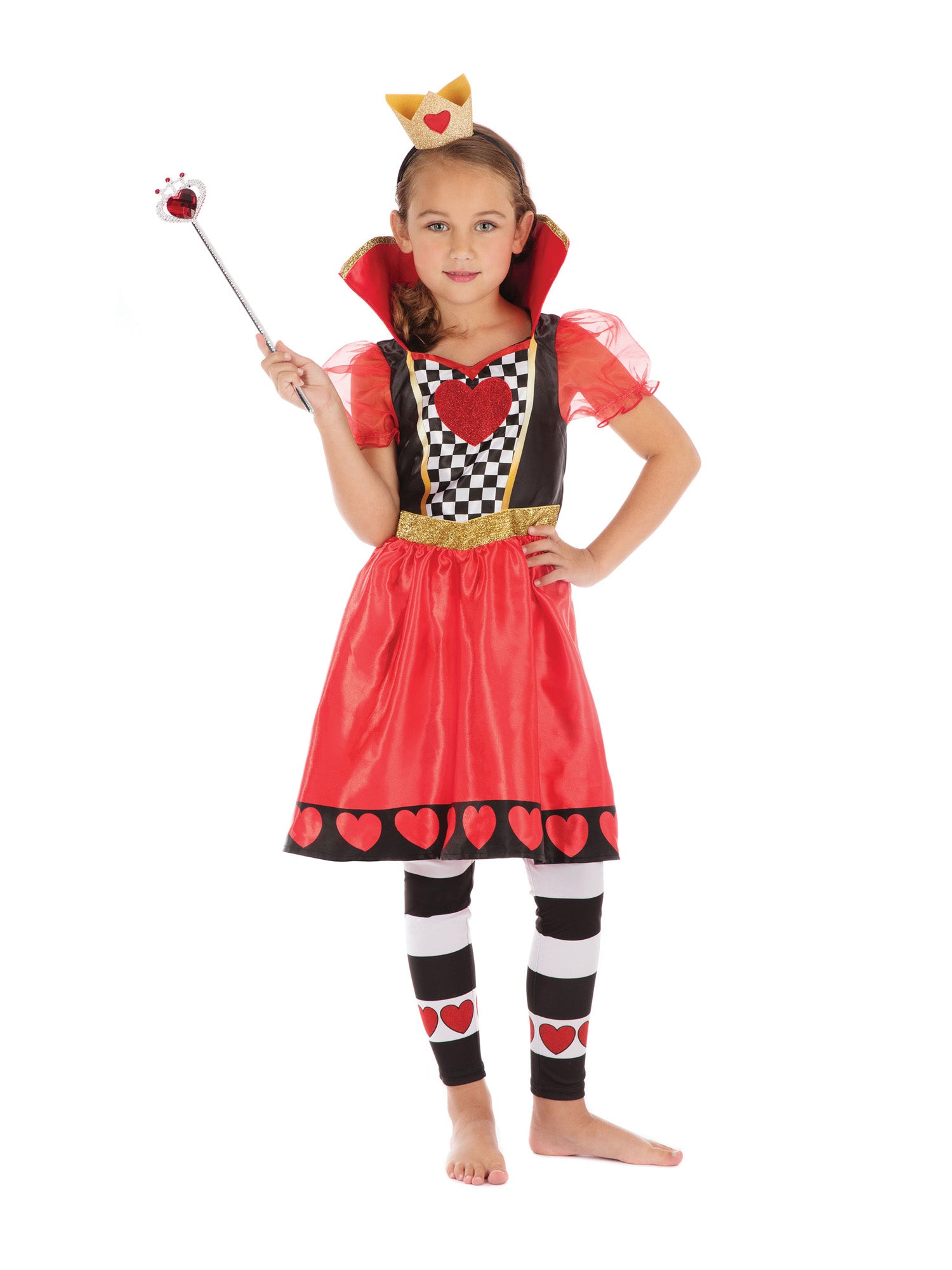 Queen of Hearts Childrens Costume 1