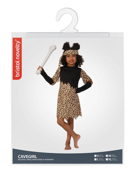 Cave Girl Childrens Costume 2