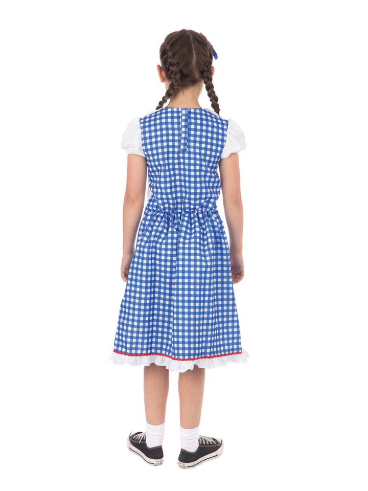 Kansas Girl Wizard of Oz Dorothy Costume