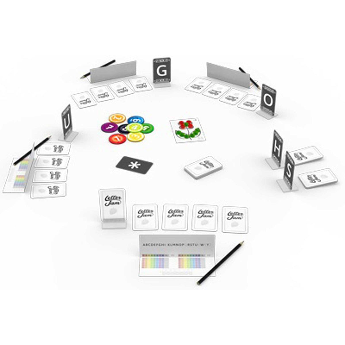 Letter Jam Board Game by Czech Games Edition 2