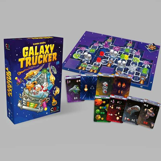 Galaxy Trucker Re Launch Gaming Accessory by Czech Games Edition 1