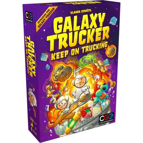 Galaxy Trucker Keep on Trucking Expansion Board Game by Czech Games Edition 1