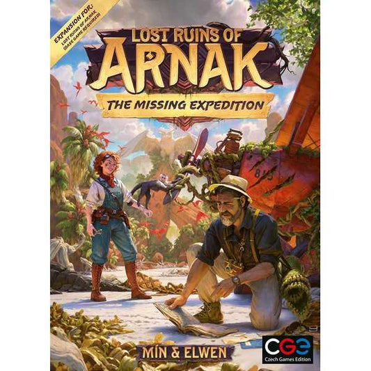 The Missing Expedition Lost Ruins of Arnak Exp Board Game by Czech Games Edition 1