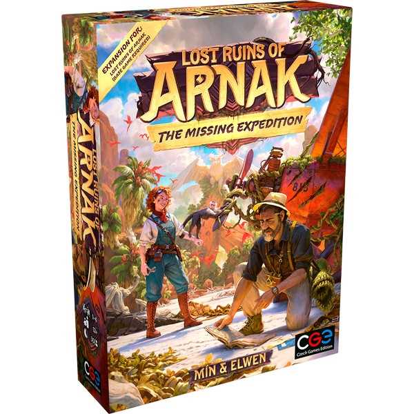 The Missing Expedition Lost Ruins of Arnak Exp Board Game by Czech Games Edition 2