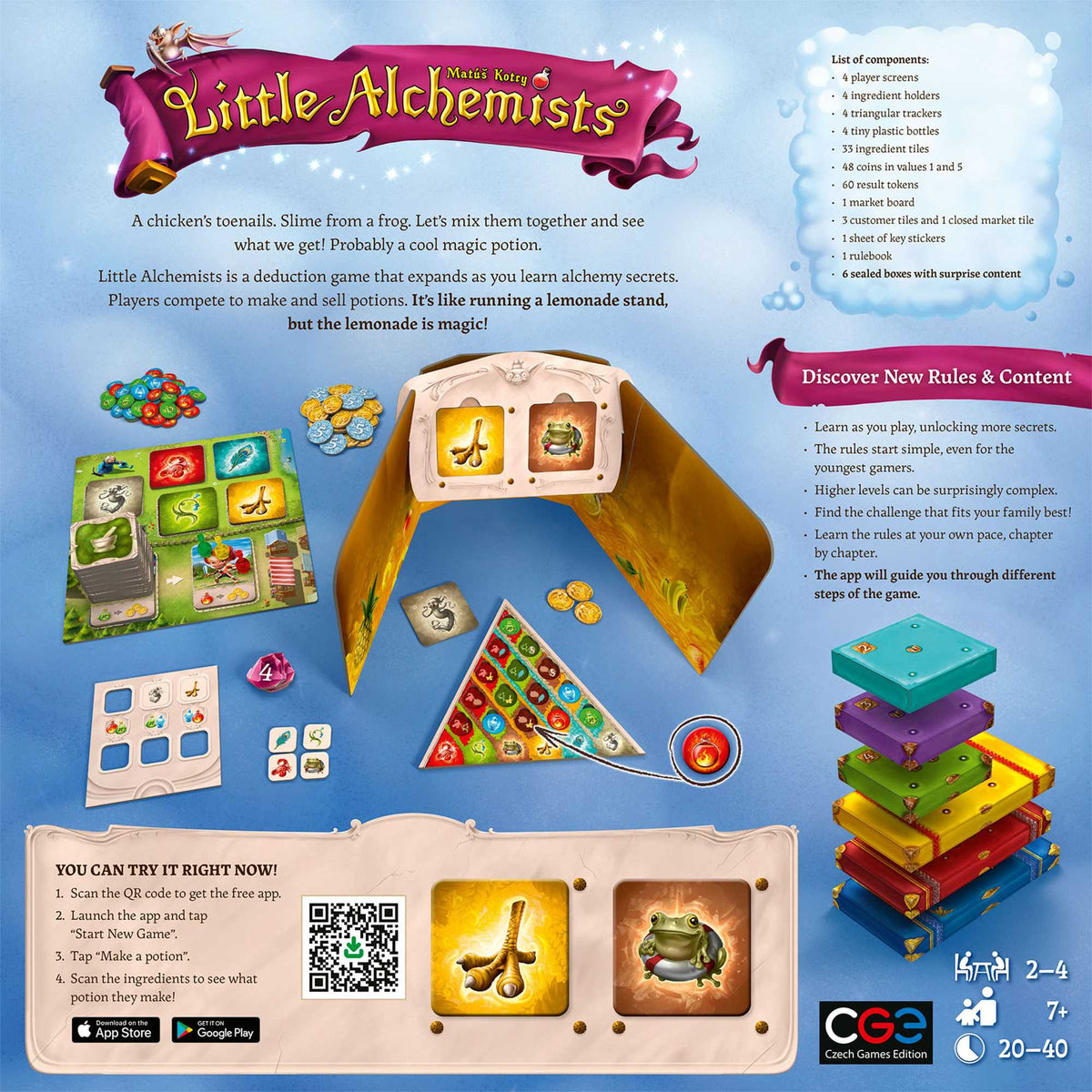 Little Alchemists Board Game by Czech Games Edition 4