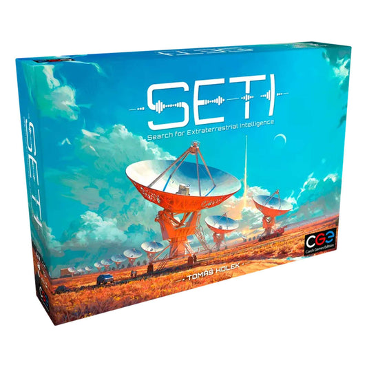 SETI Search for Extraterrestrial Intelligence Board Game by Czech Games Edition 1