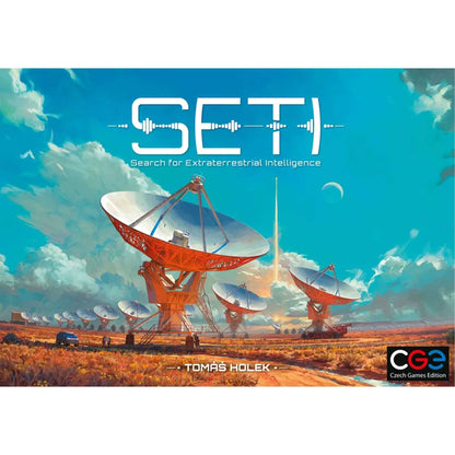 SETI Search for Extraterrestrial Intelligence Board Game by Czech Games Edition 2
