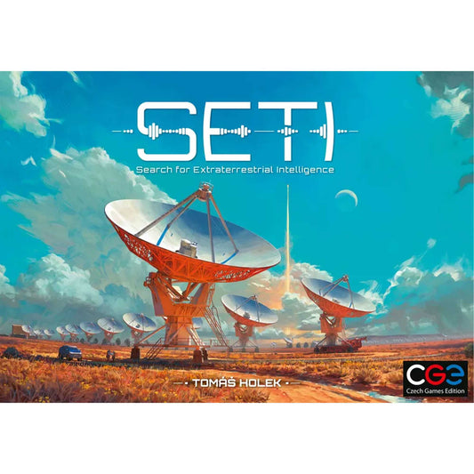 SETI Search for Extraterrestrial Intelligence Board Game by Czech Games Edition 2