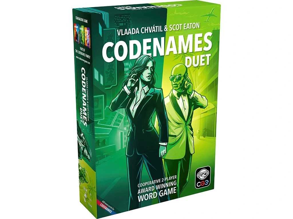 Codenames Duet Cooperative Word Deduction Card Game