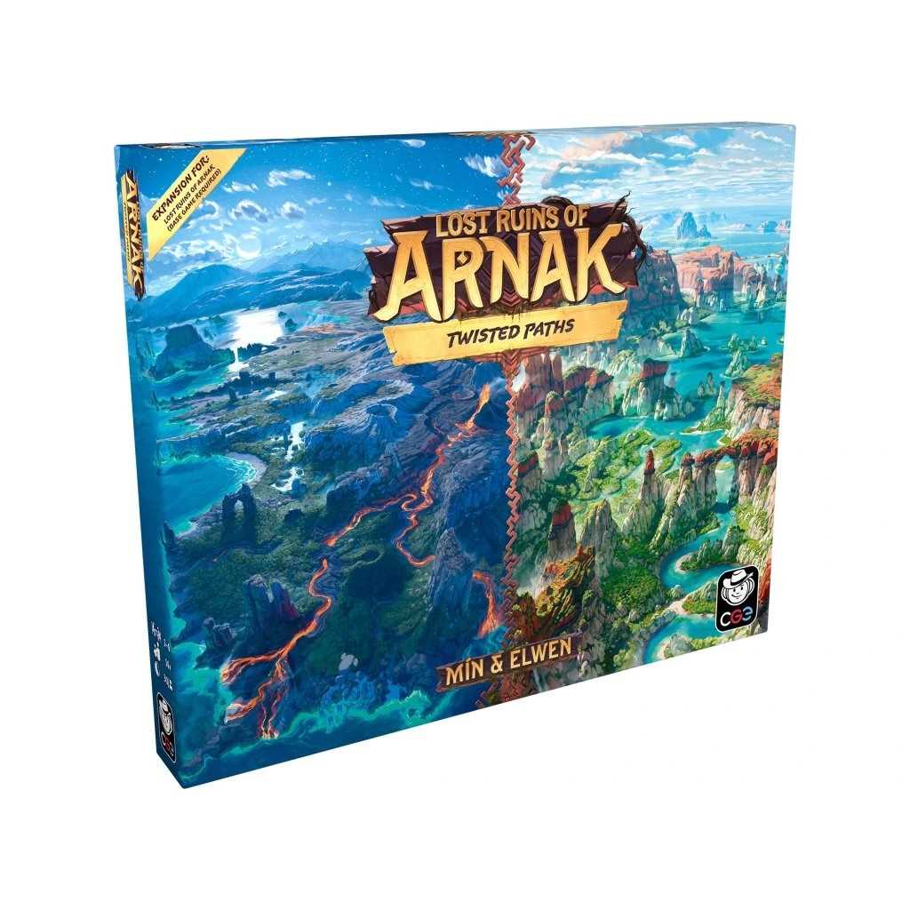 Lost Ruins of Arnak Twisted Paths Expansion Board Game by Czech Games Edition 1