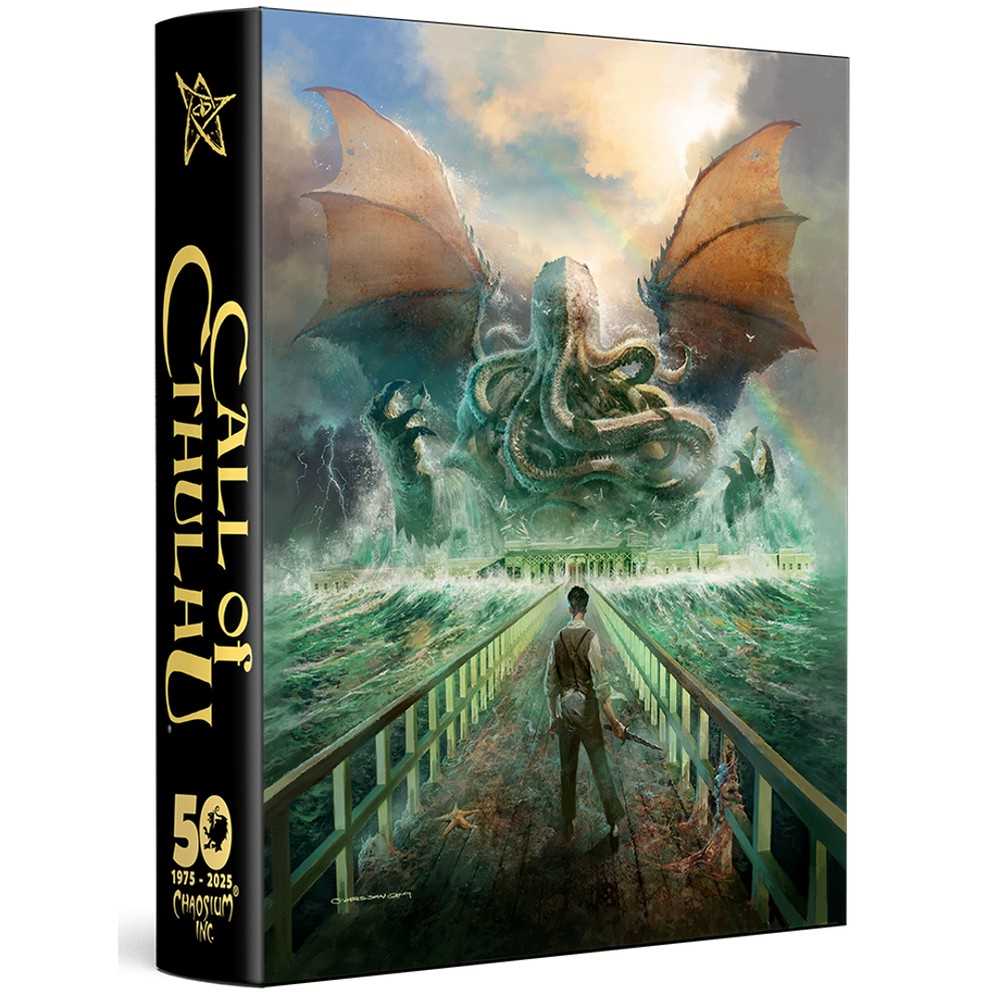 Call of Cthulhu Chaosiums 50th Anniversary Slipcase Set Roleplaying Game 1