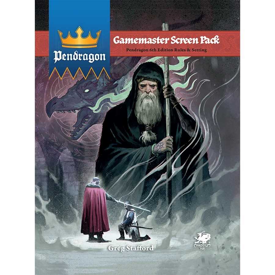 Gamemaster Screen Pack Pendragon Roleplaying Game by Chaosium 1
