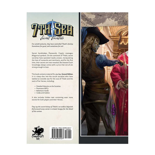 7th Sea Secret Societies Hardcover Book 1