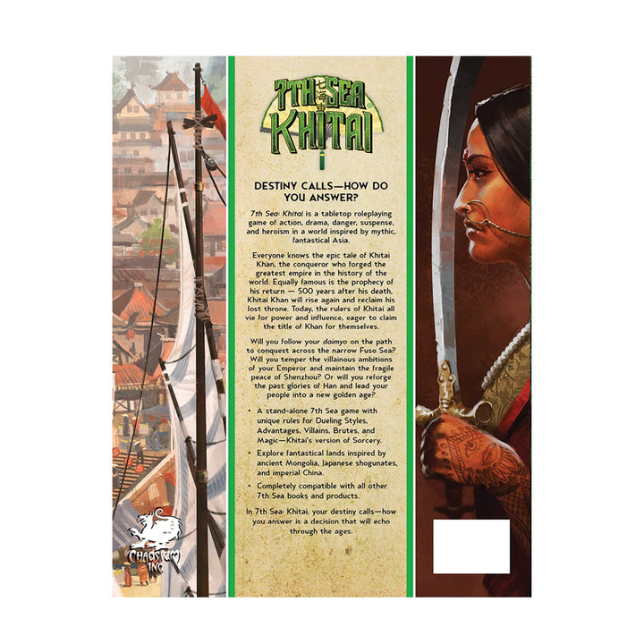 7th Sea: Khitai Core Rulebook 2