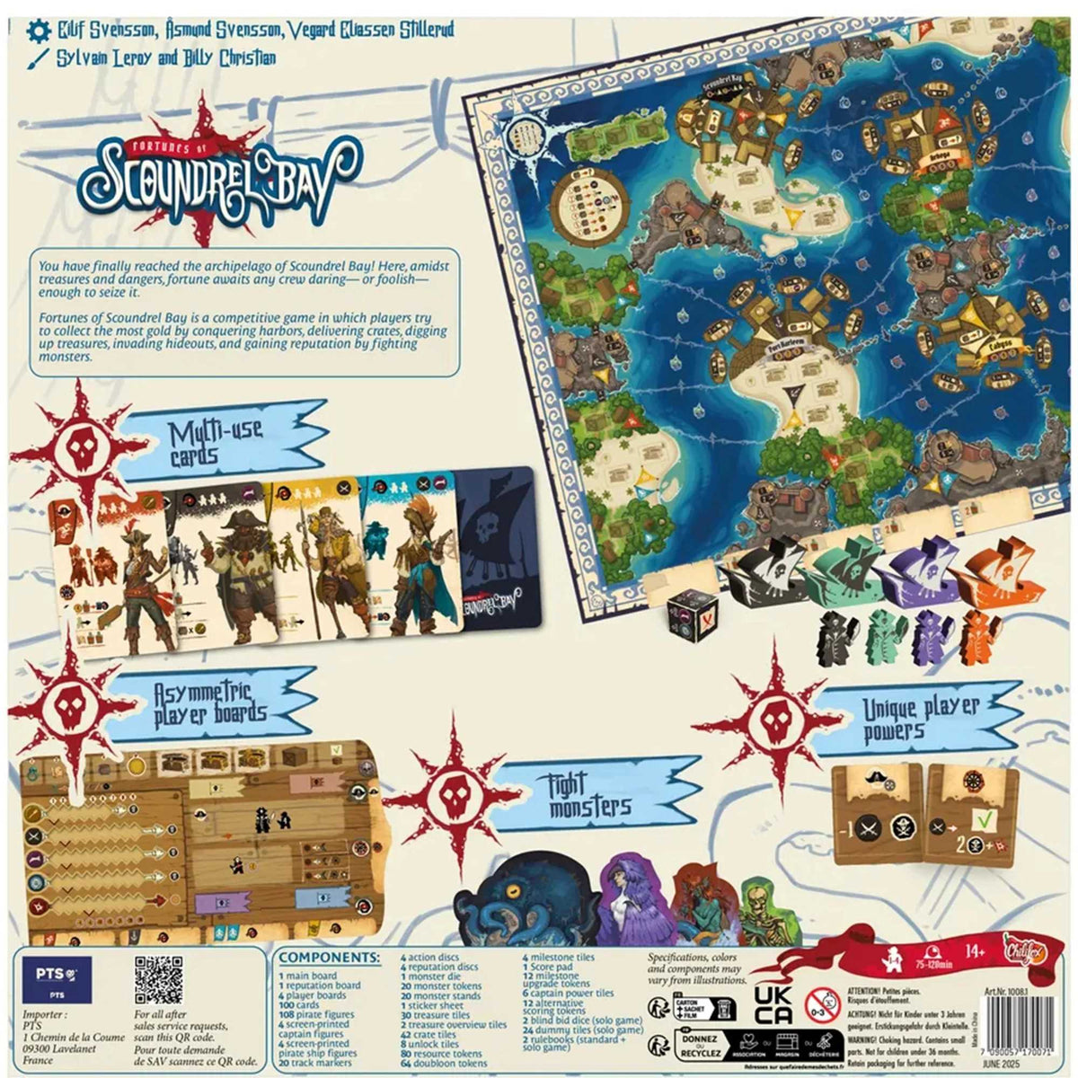 Fortunes of Scoundrel Bay Board Game by Chilifox 3