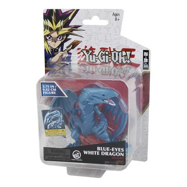 Yu-Gi-Oh! Action Figures - Blue Eyes With Dragon Solid (3.75 inch) 1