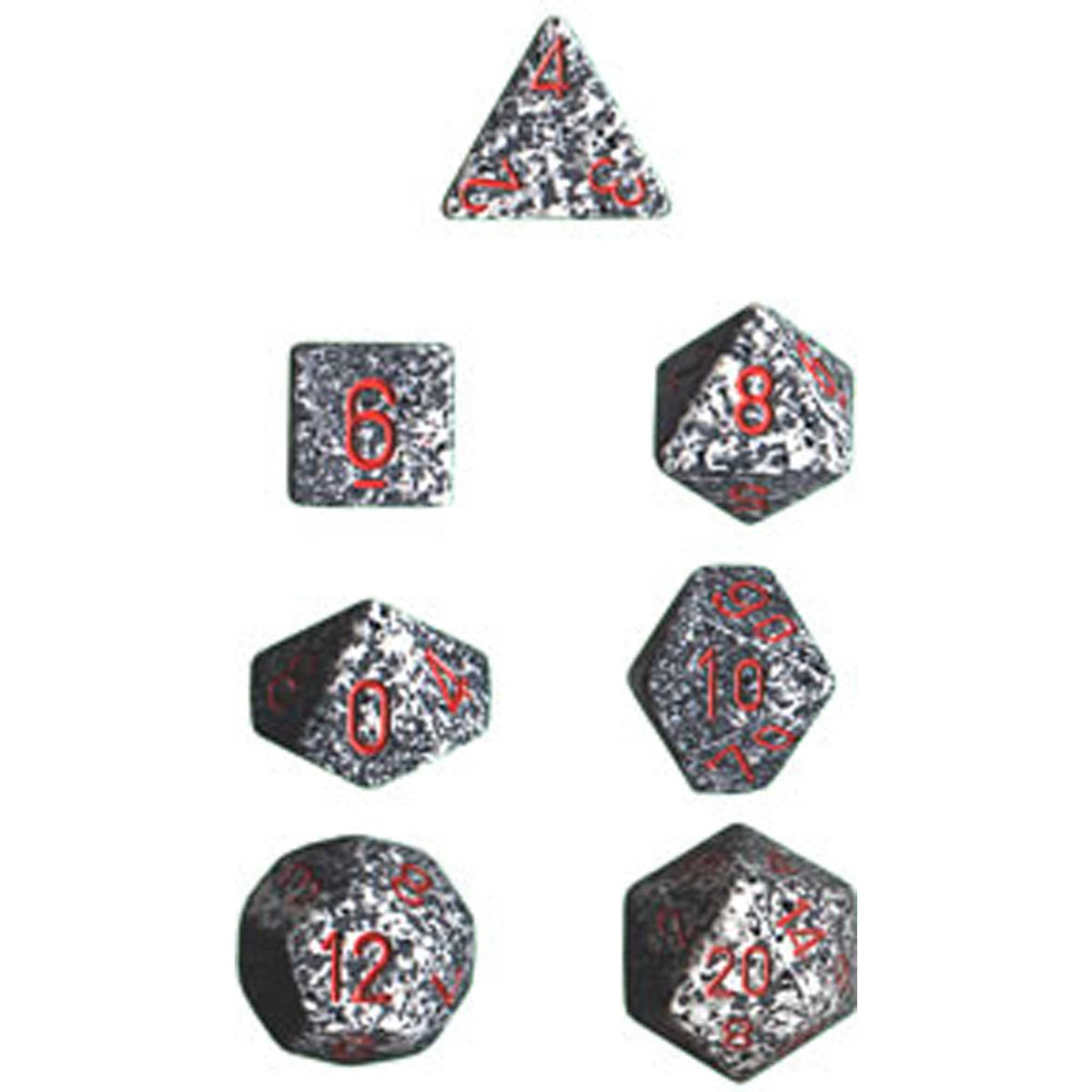 Polyhedral Dice: Speckled - Granite (7) 1