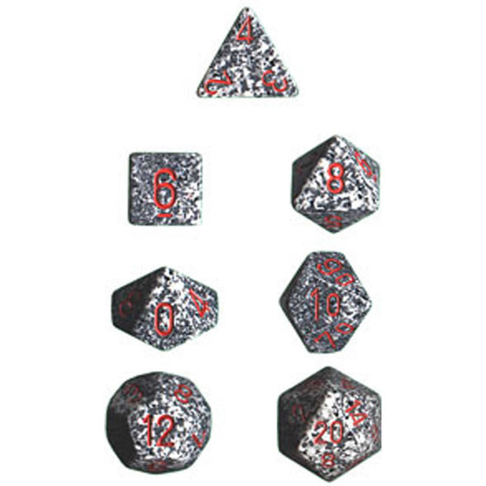 Polyhedral Dice: Speckled - Granite (7) 1