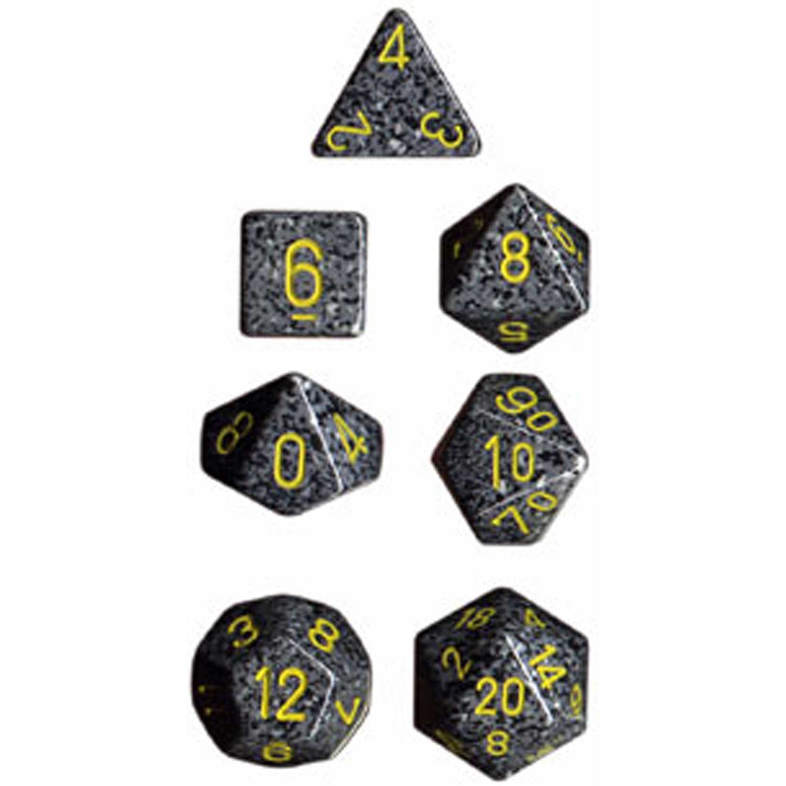 Polyhedral Dice: Speckled - Urban Camo (7) 1