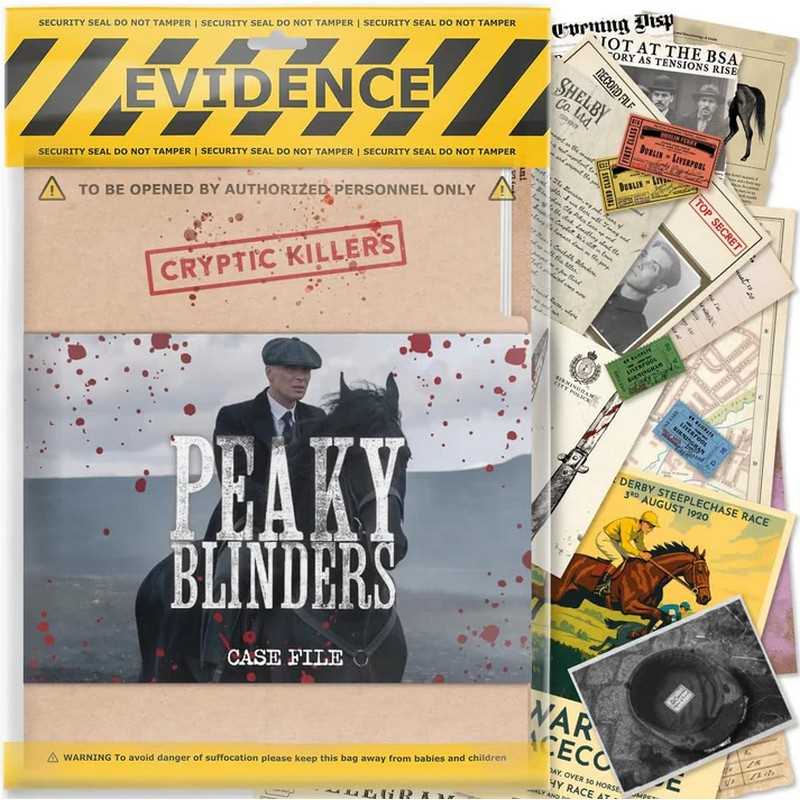 Cryptic Killers Peaky Blinders Case File Board Game