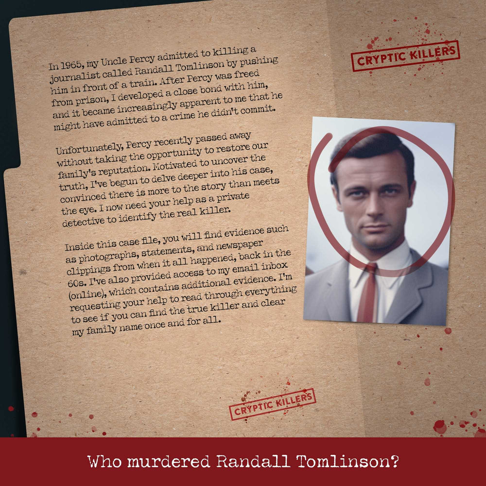 Cryptic Killers Murder in Market Hill UK Board Game by LA Brands 2