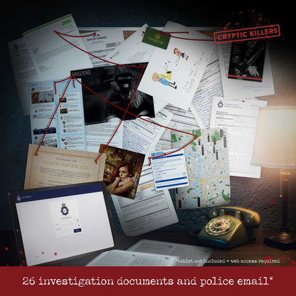 Cryptic Killers Murder of a Musician UK Board Game by LA Brands 3