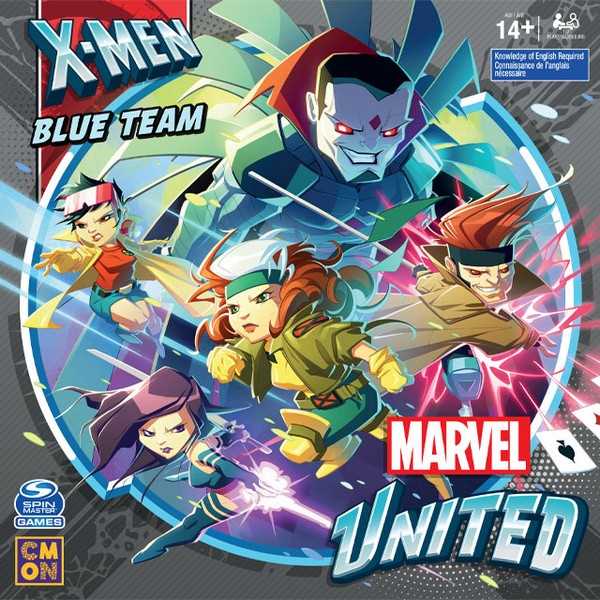 Marvel United X Men Blue Team Board Game by Coolminiornot Inc 1