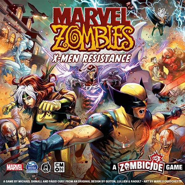 Marvel Zombies X Men Resistance Core Box Board Game 1