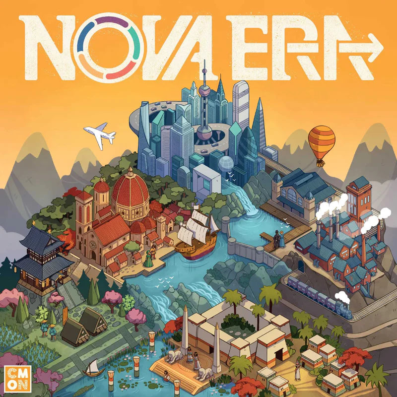 Nova Era Board Game Civilization Building & Economic Strategy 2