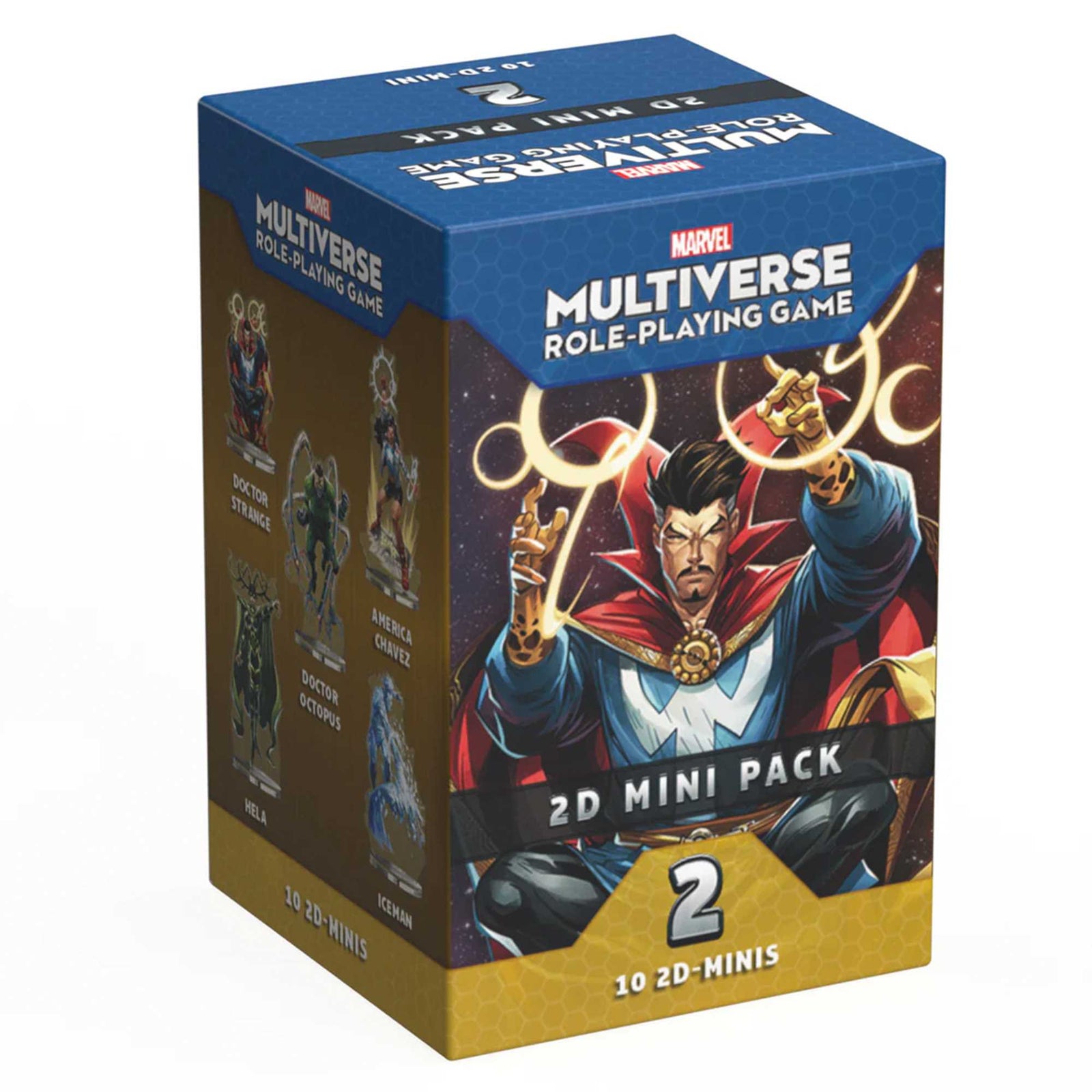 2D Mini Pack 2 Marvel Multiverse RPG Roleplaying Game by CoolMiniOrNot Inc 1