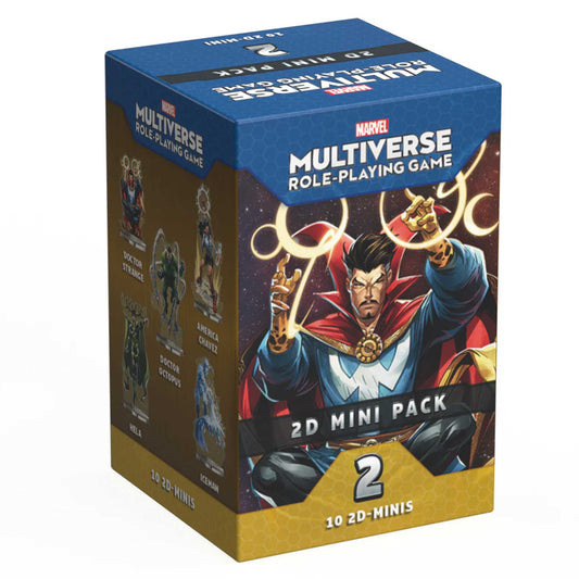2D Mini Pack 2 Marvel Multiverse RPG Roleplaying Game by CoolMiniOrNot Inc 1