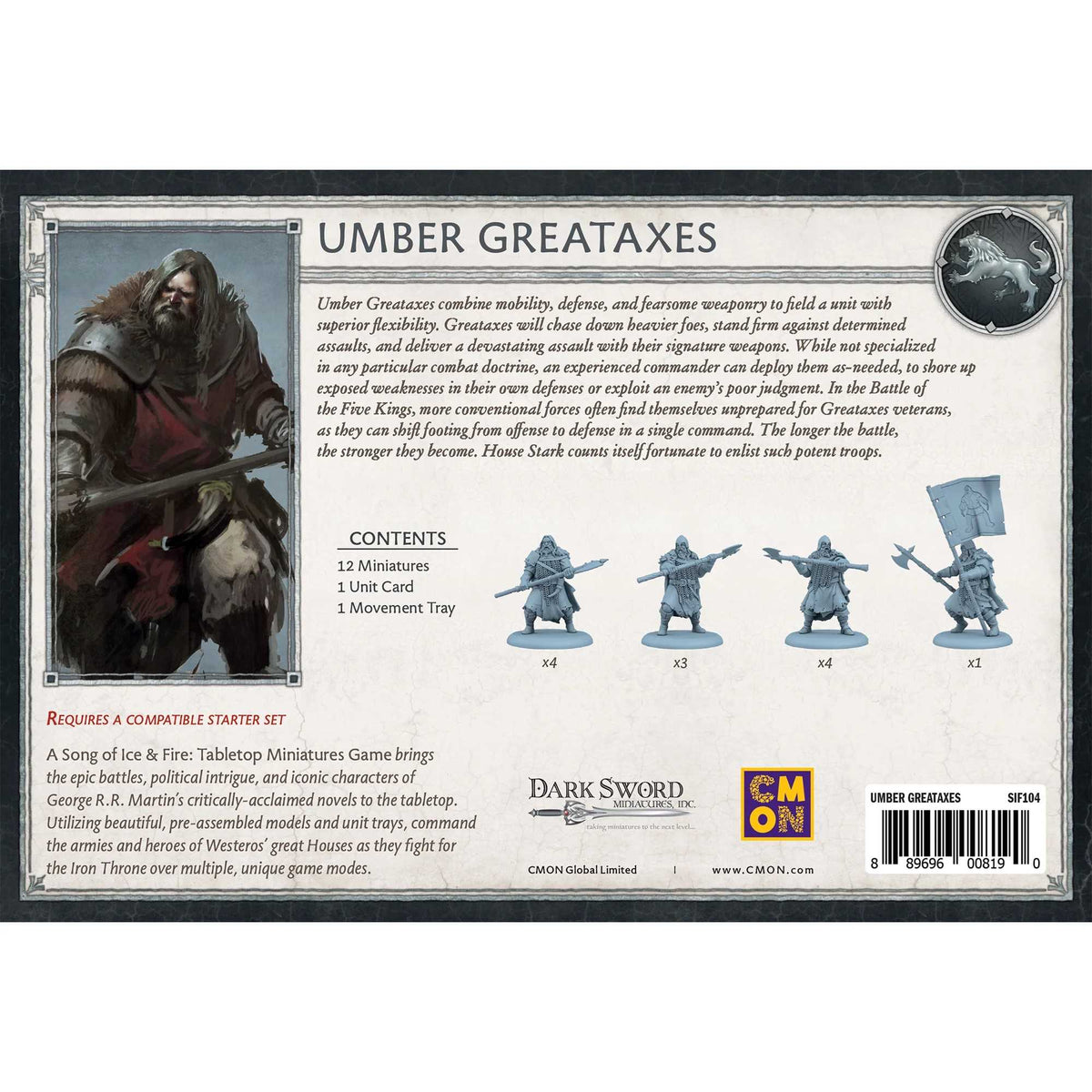 A Song Of Ice & Fire Exp.: Stark Umber Greataxes 4