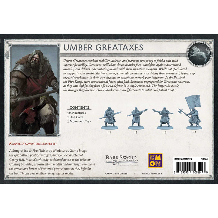 A Song Of Ice & Fire Exp.: Stark Umber Greataxes 4