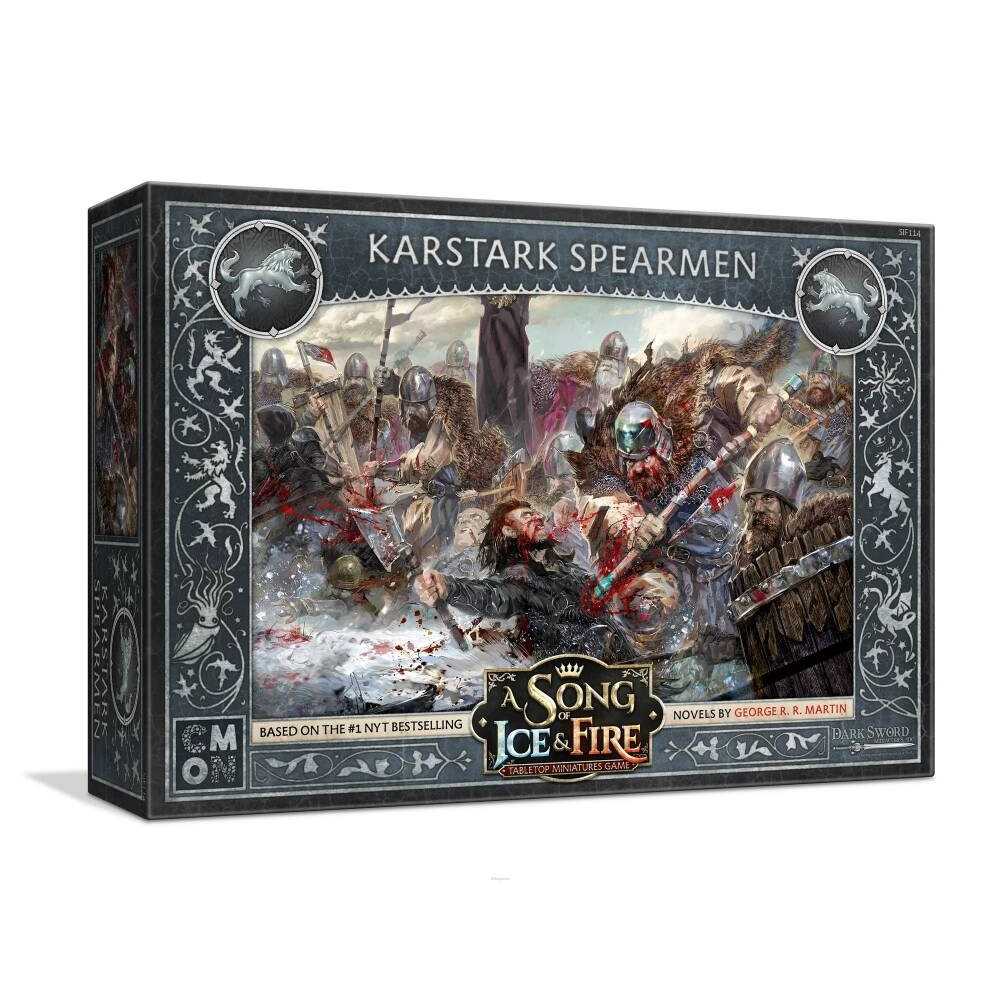 A Song of Ice & Fire: Tabletop Miniatures Game - House Karstark Spearmen 1