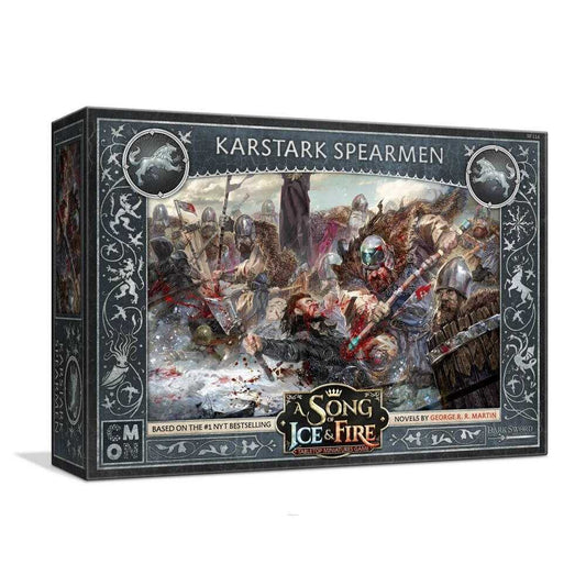 A Song of Ice & Fire: Tabletop Miniatures Game - House Karstark Spearmen 1