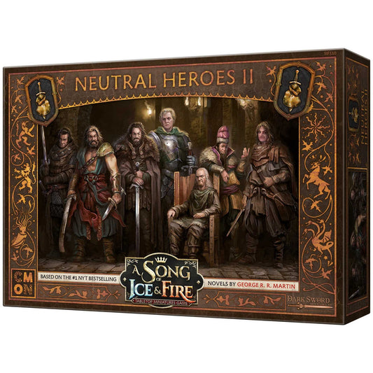 A Song of Ice & Fire: Tabletop Miniatures Game - Neutral Heroes Box 2 2