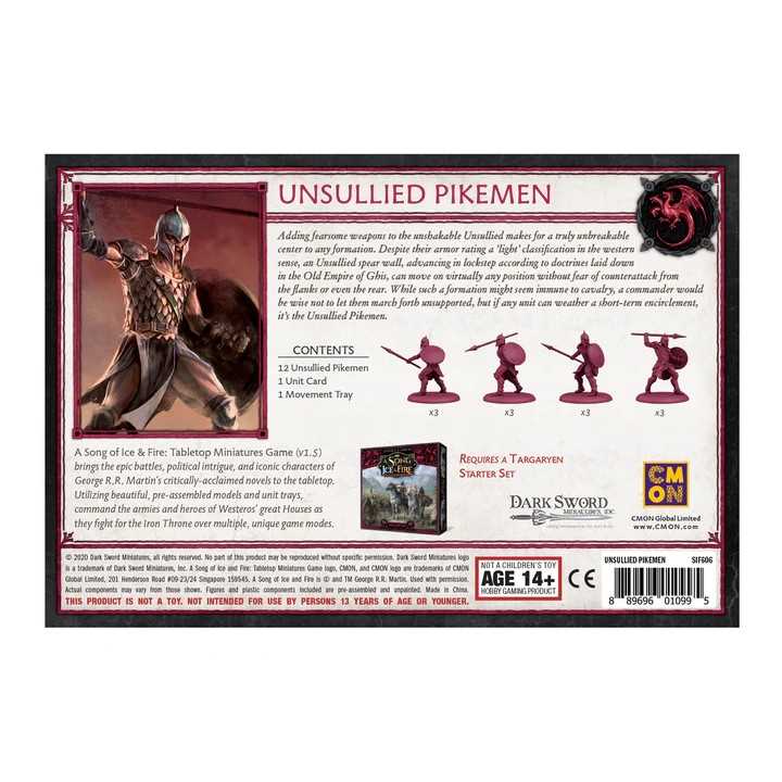 A Song of Ice & Fire: Unsullied Pikemen 2