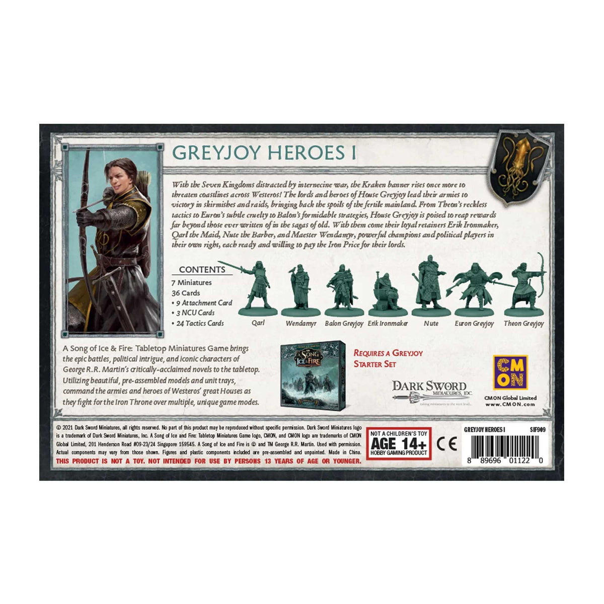Greyjoy Heroes 1: A Song of Ice & Fire 3