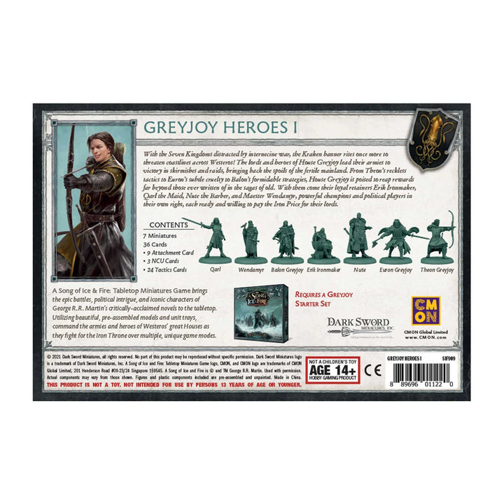 Greyjoy Heroes 1: A Song of Ice & Fire 3