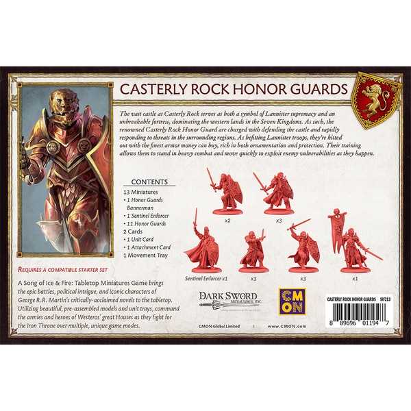 A Song of Ice & Fire: Tabletop Miniatures Game - Casterly Rock Honor Guards