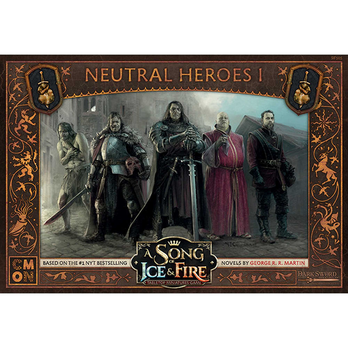 A Song of Ice & Fire: Tabletop Miniatures Game - Neutral Heroes I 1